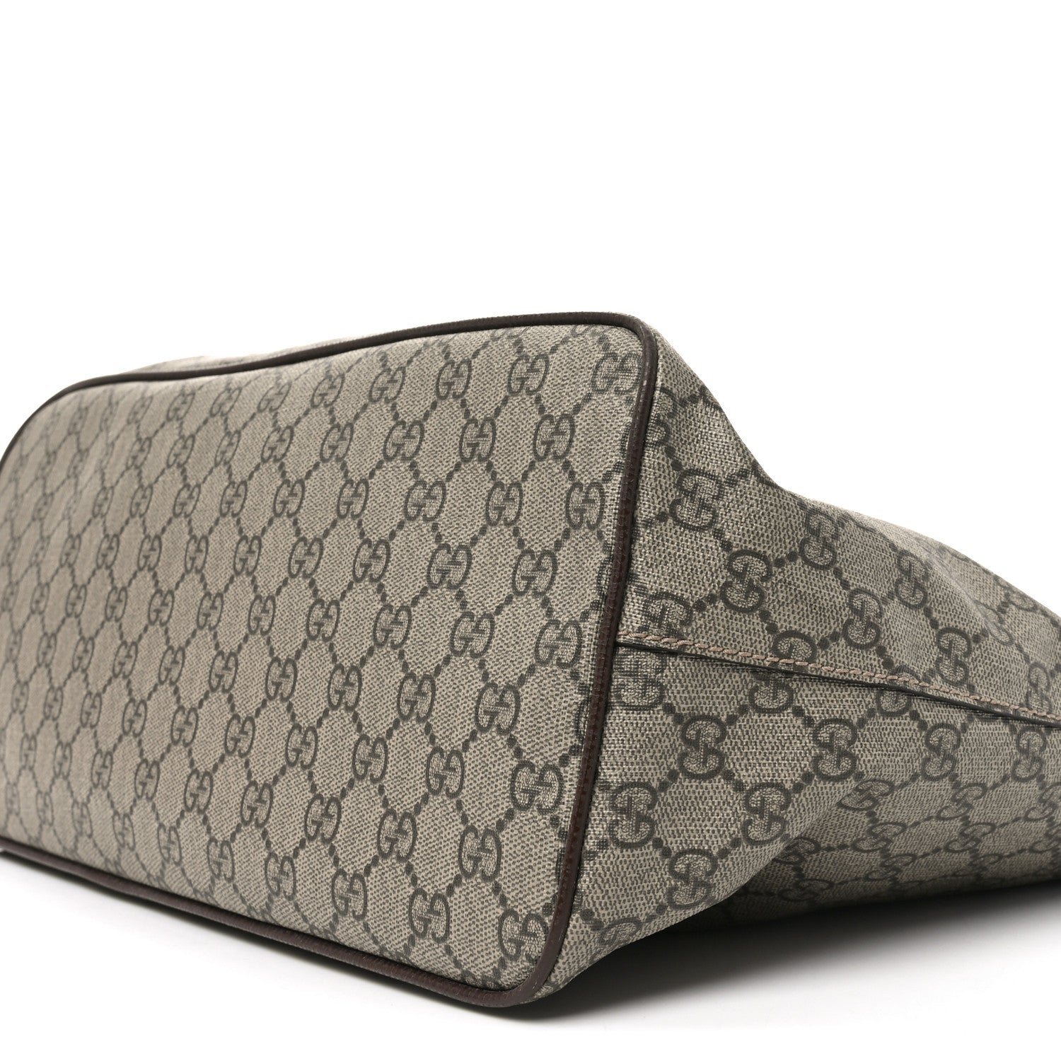Gucci Soft GG Supreme Monogram Courrier Medium Crossbody Tote Beige New Acero 10 of 10