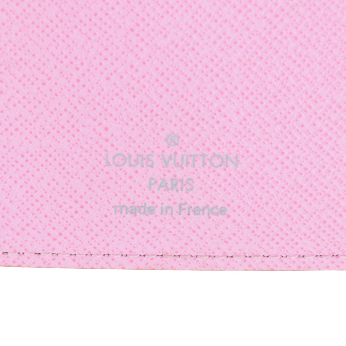 Monogram Multicolor Small Ring Agenda Cover White Litchi