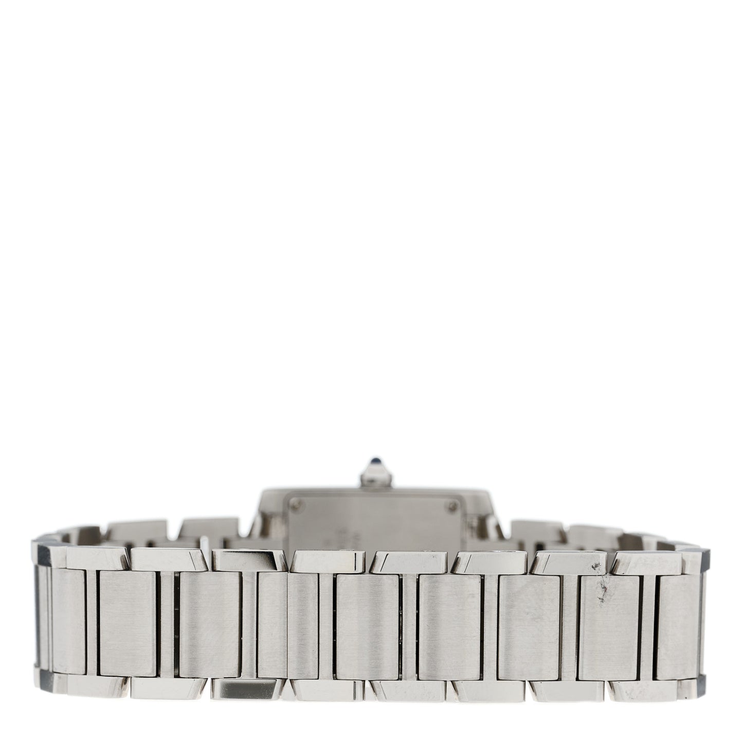 Stainless Steel 20mm Tank Francaise Quartz Watch
