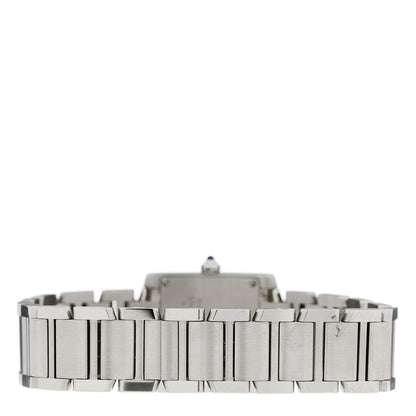 Cartier Stainless Steel 20mm Tank Francaise Quartz Watch 3 of 4