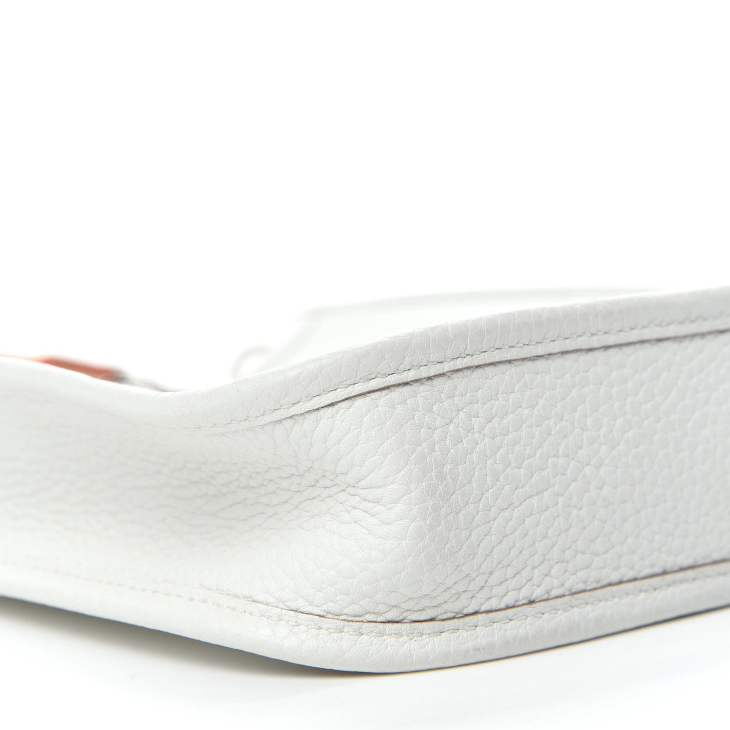 Hermes Taurillon Clemence Amazone Evelyne TPM White 9 of 10