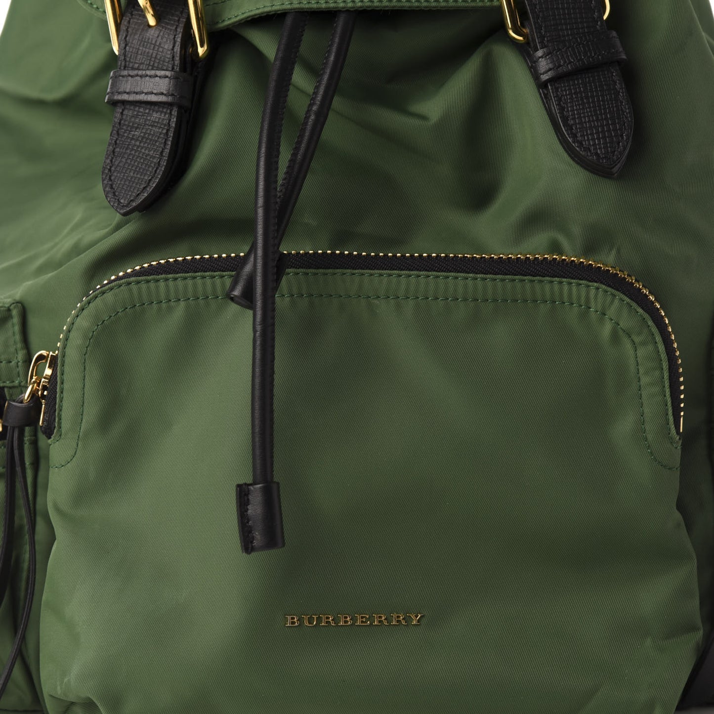 Nylon Medium Rucksack Backpack Green