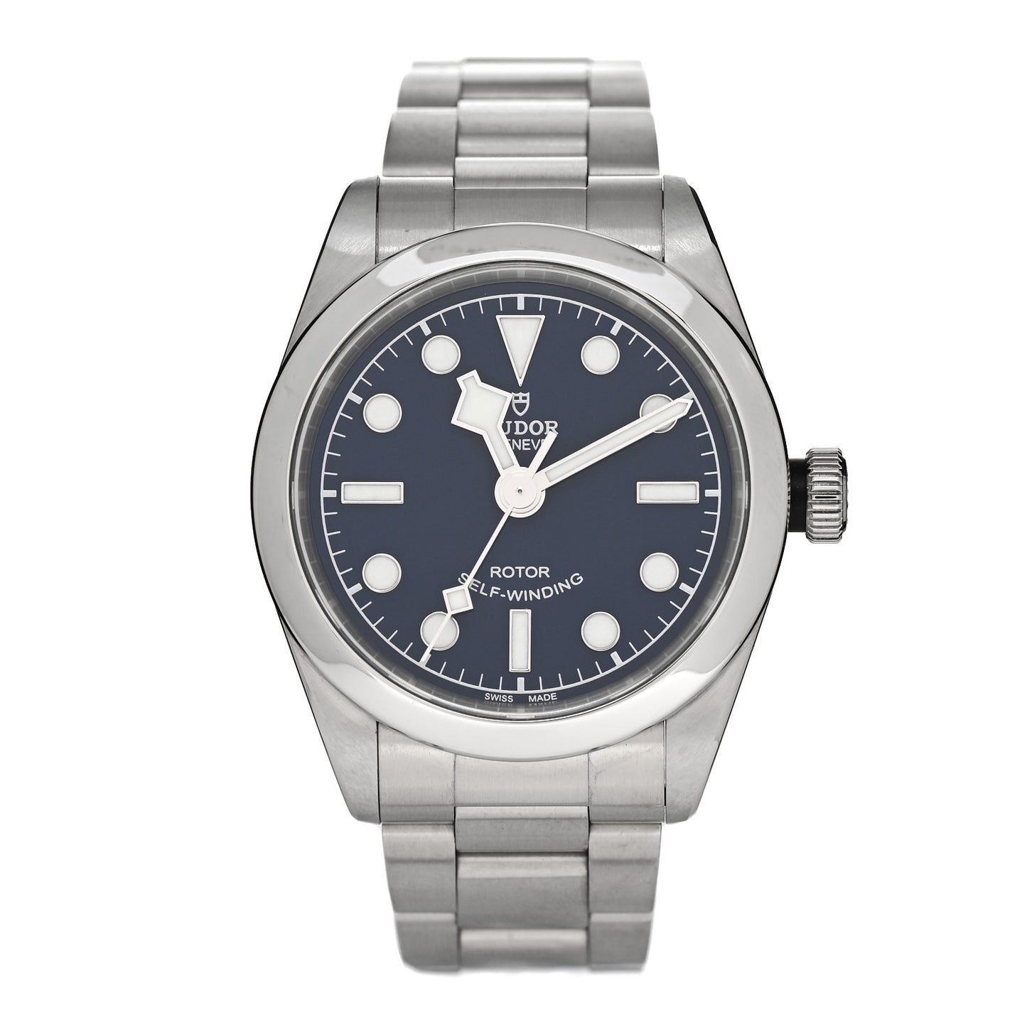 Stainless Steel 32mm Black Bay Automatic Watch Blue 79580