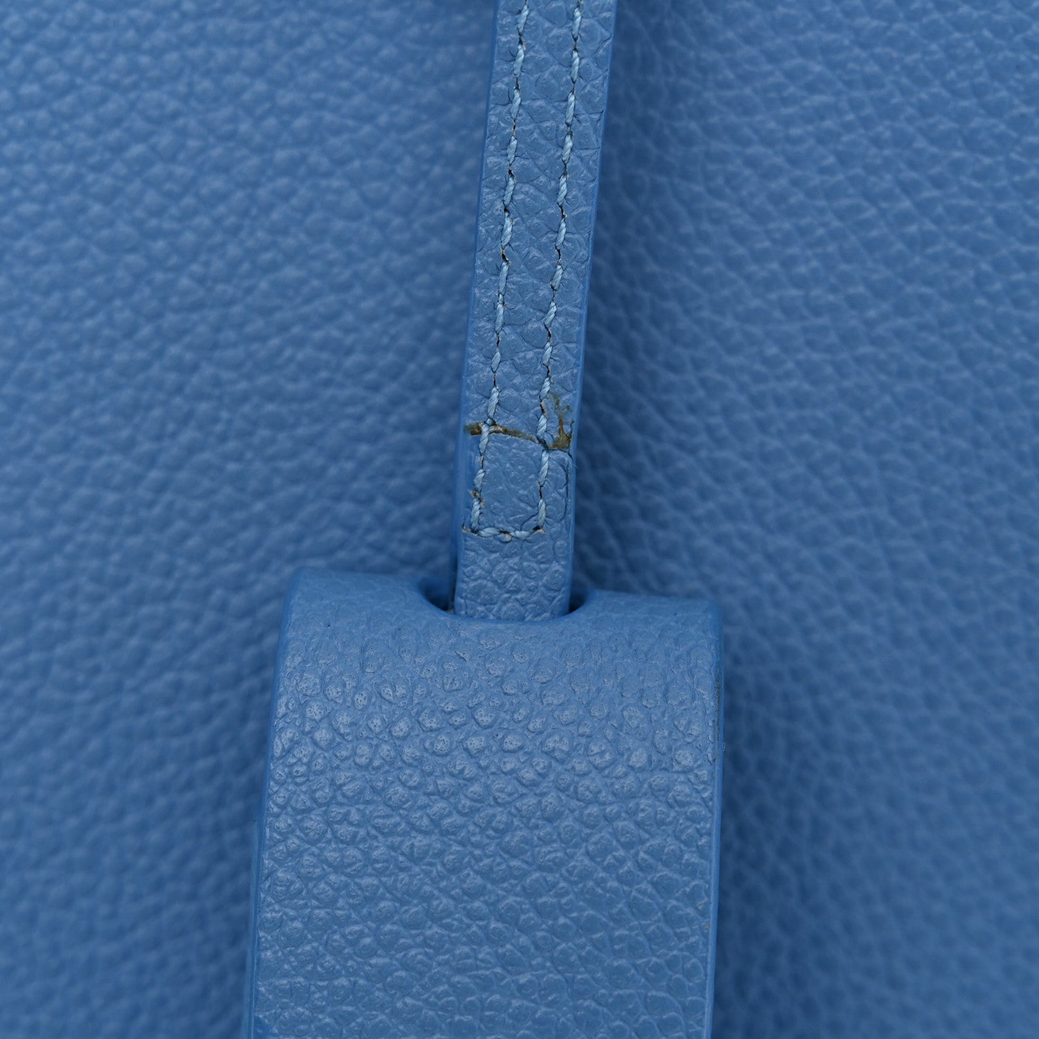 Saint Laurent Grained Calfskin Baby Sac De Jour Blue Clair 11 of 16