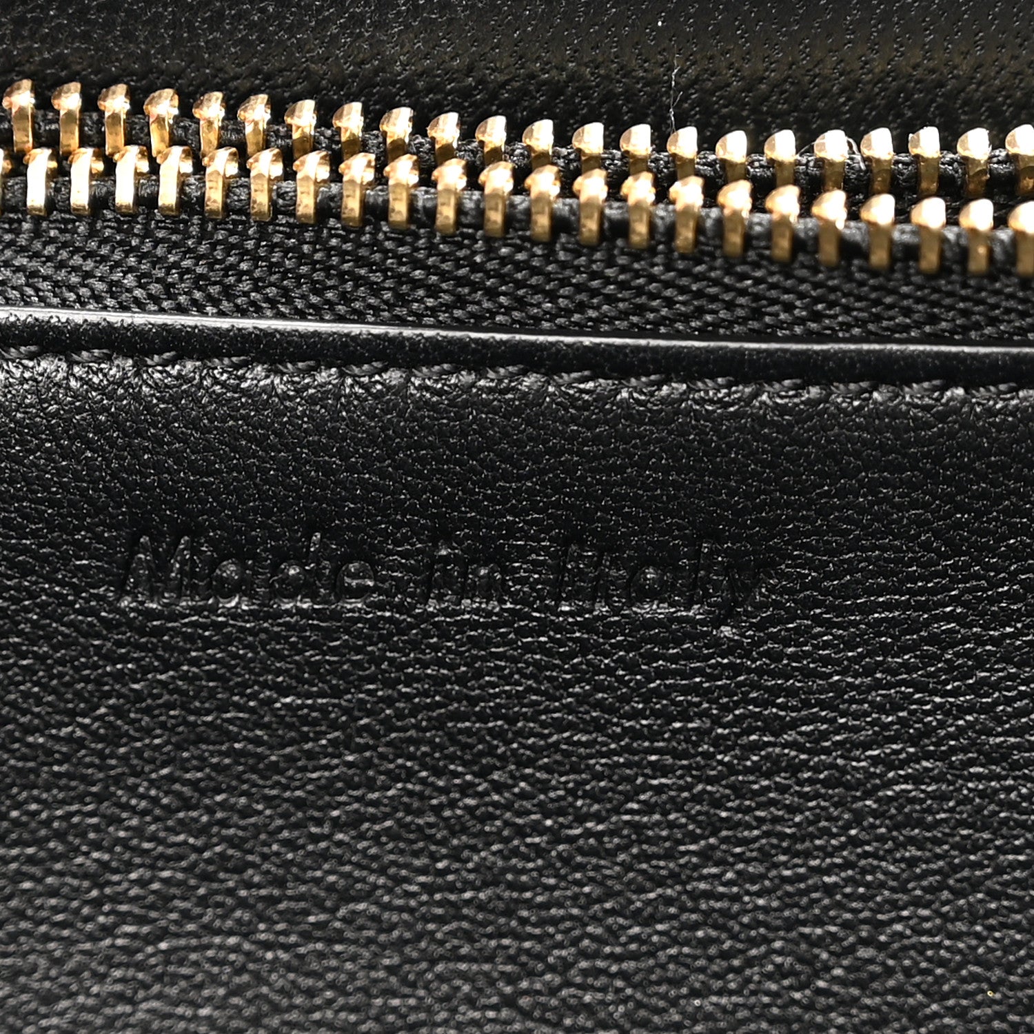 Celine Smooth Calfskin Medium Clasp Shoulder Bag Black 7 of 14