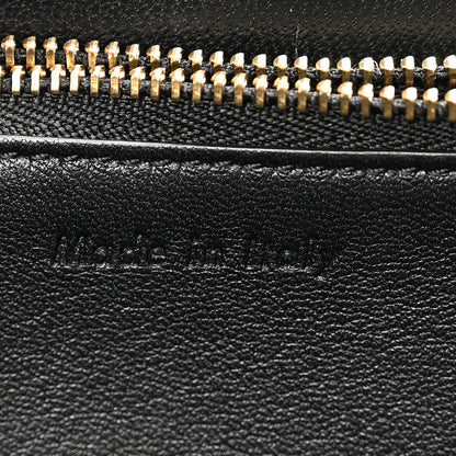 Celine Smooth Calfskin Medium Clasp Shoulder Bag Black 7 of 14