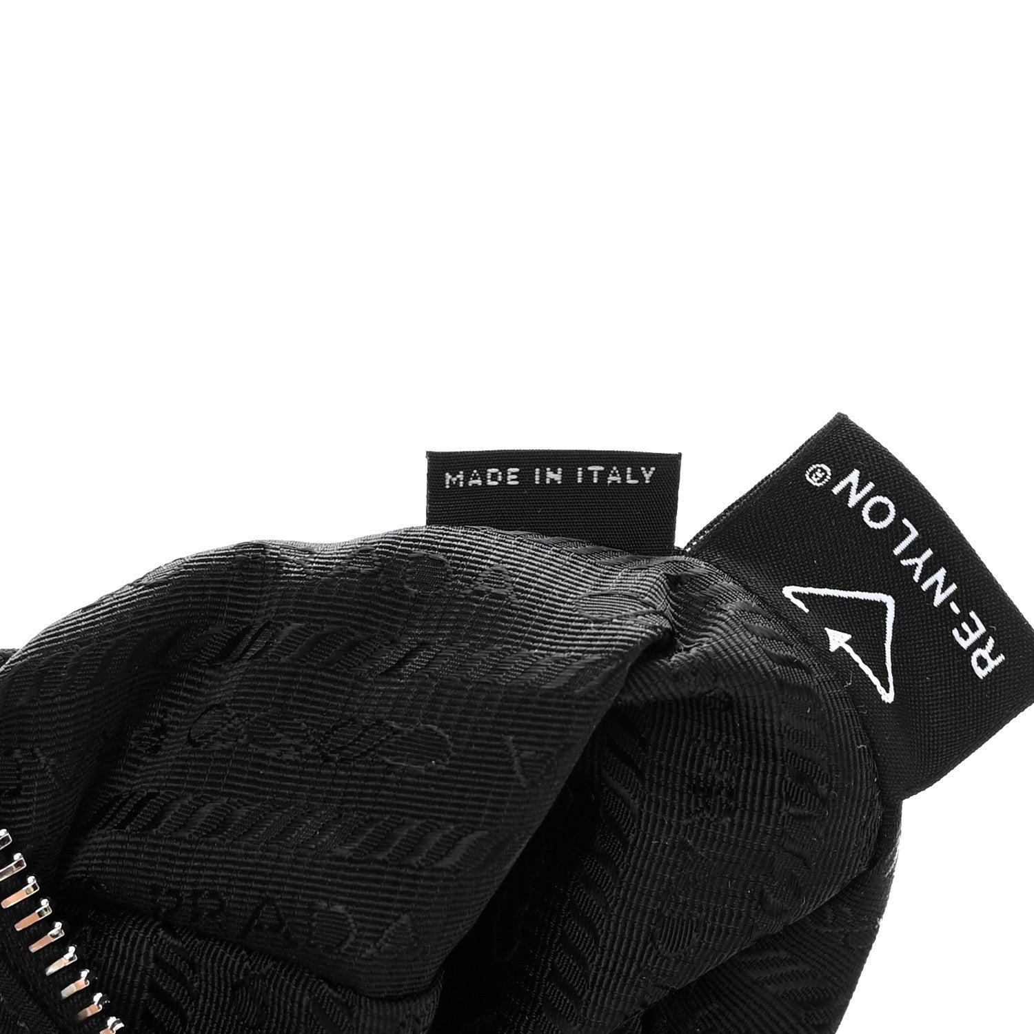 Prada Nylon Re-Edition 2005 Shoulder Bag Black 7 of 12