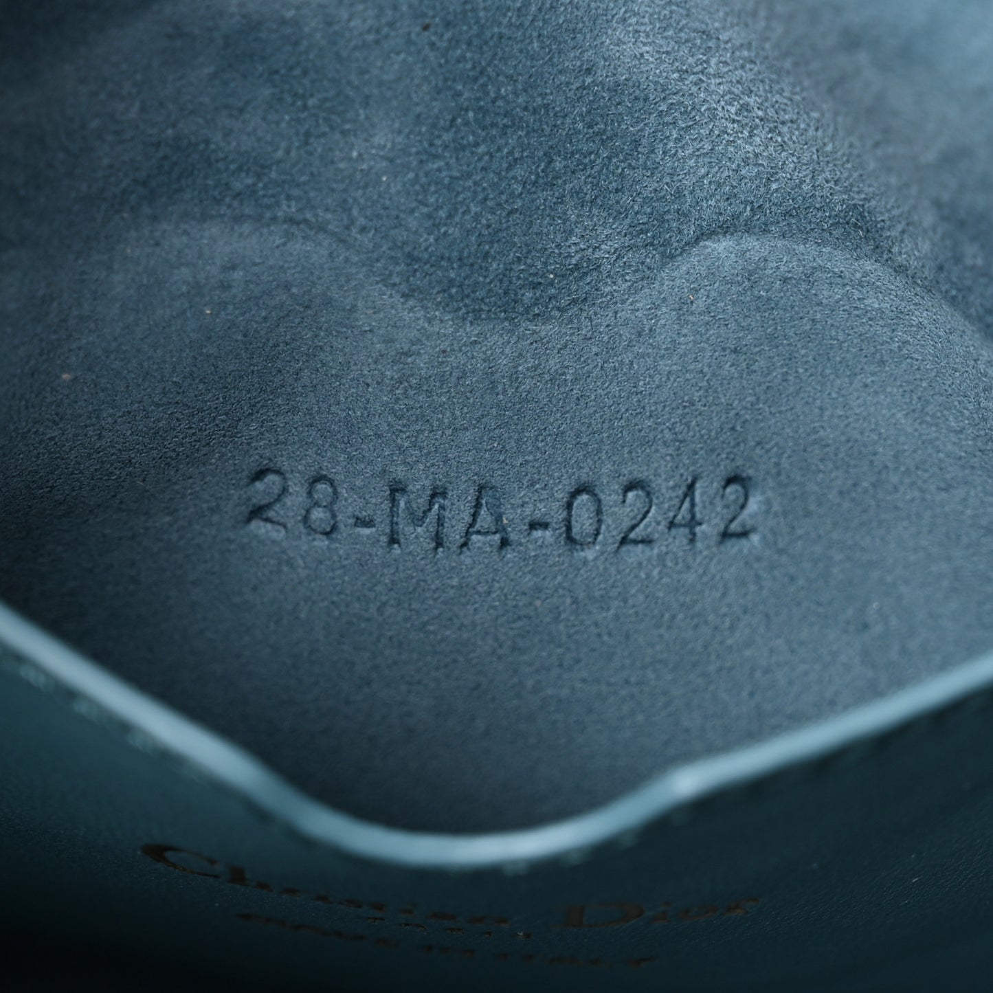Lambskin Cannage Small Dior Vibe Hobo Bag Cloud Blue