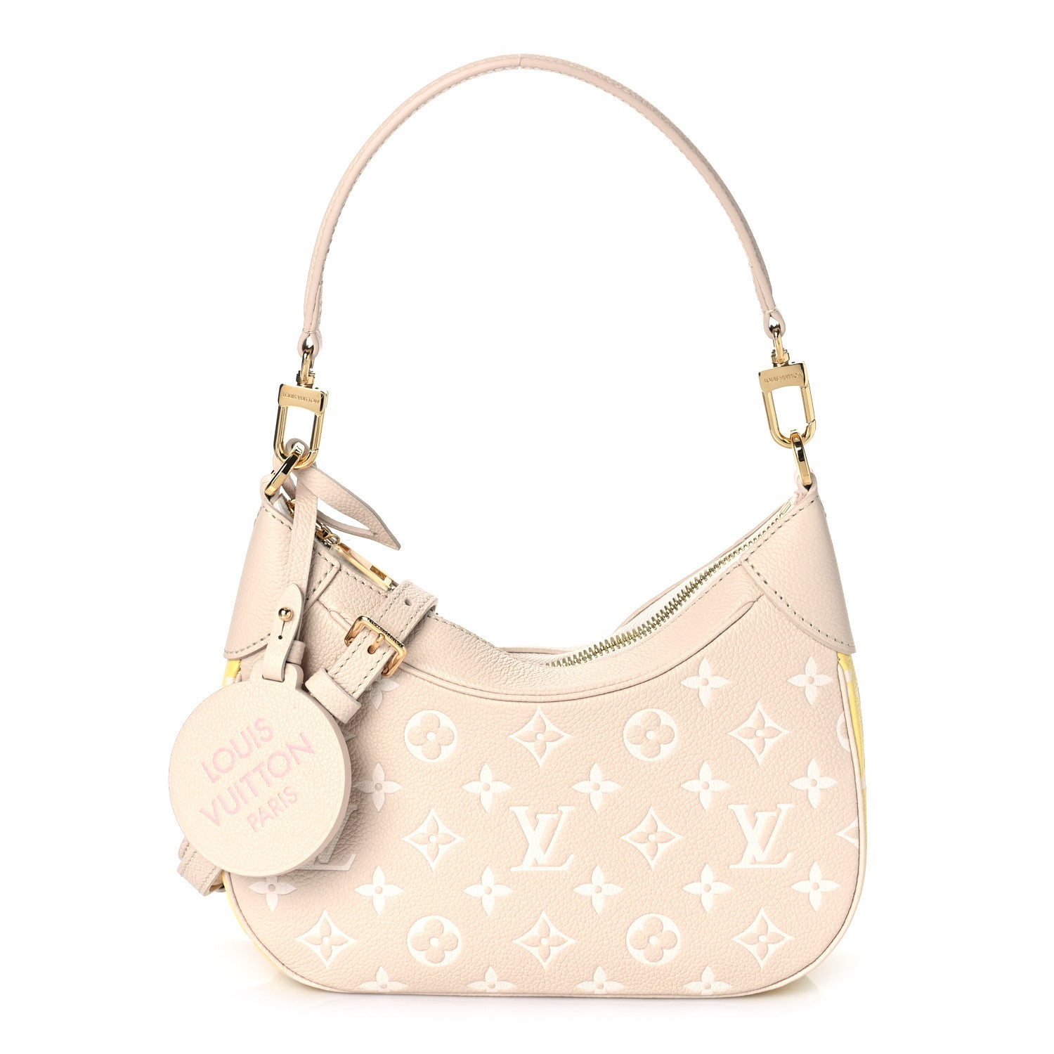 Louis Vuitton Empreinte Monogram Spring in the City Bagatelle NM Pink Beige Yellow 1 of 8