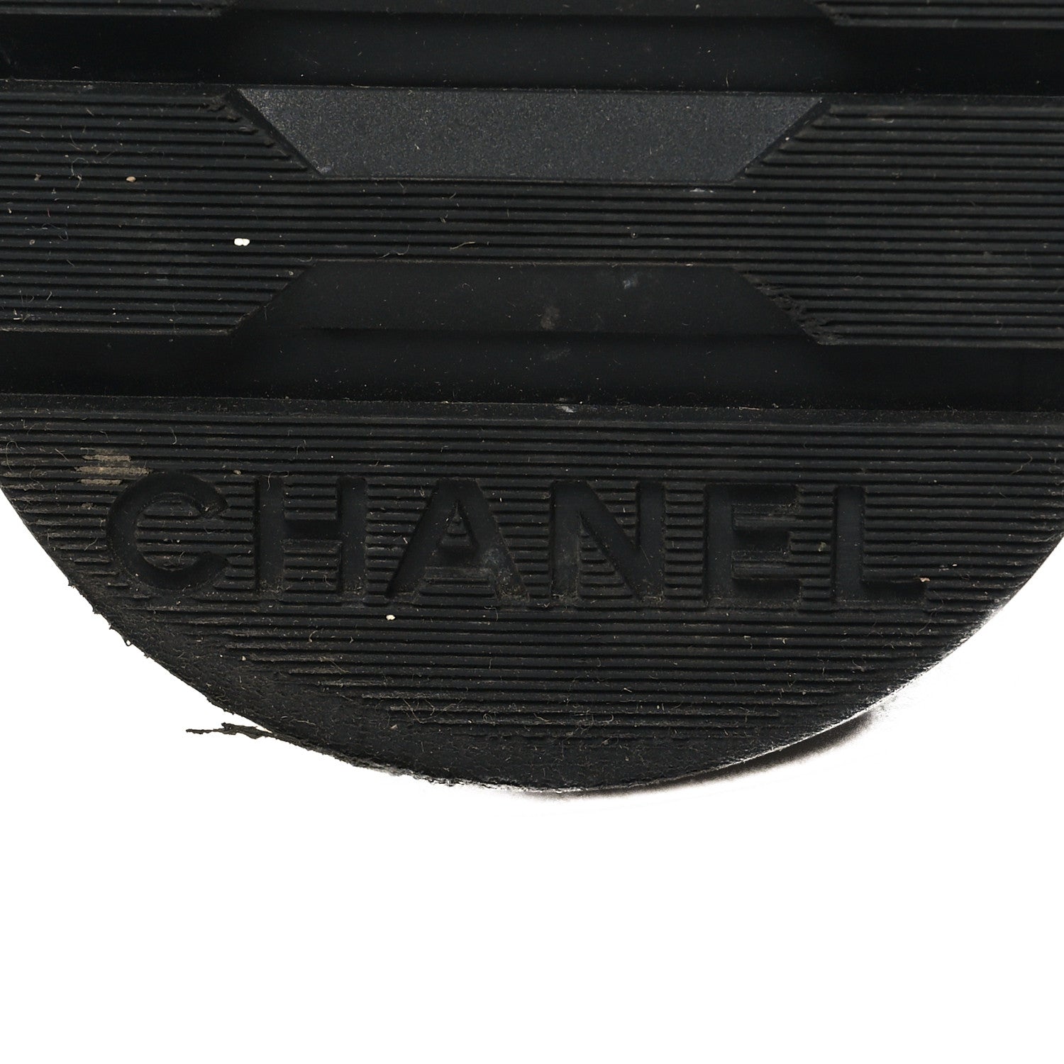 Chanel Shiny Lambskin Quilted Lace Up Combat Boots 39.5 White Black 8 of 11