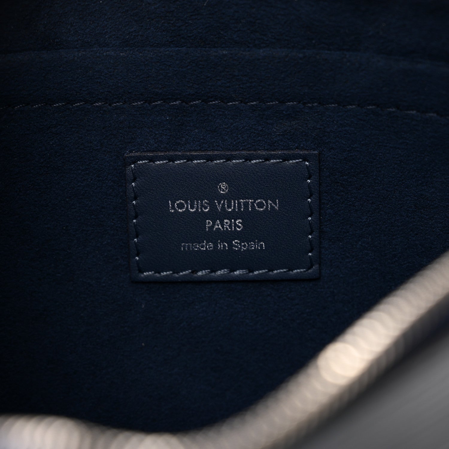 Louis Vuitton Epi Neverfull Pochette MM GM Indigo 6 of 9