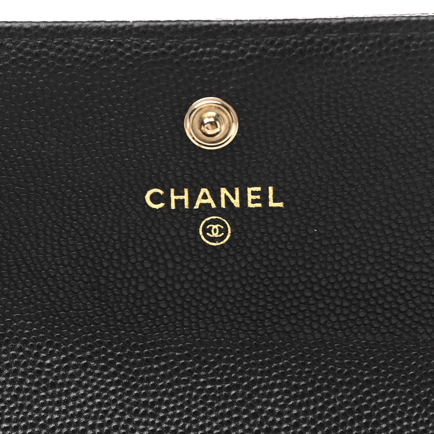 Chanel Caviar Quilted Long Boy Flap Wallet Black 6 of 9
