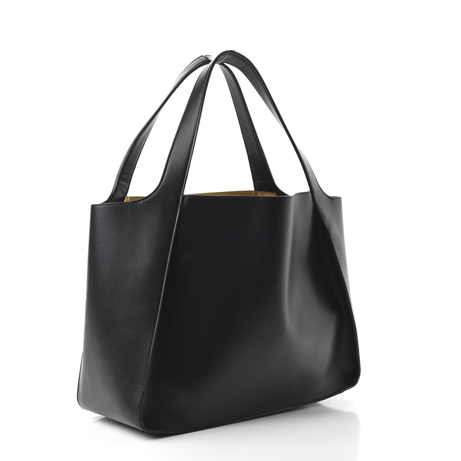 Stella McCartney Eco Alter Nappa East West Perforated Tote Black 3 of 10