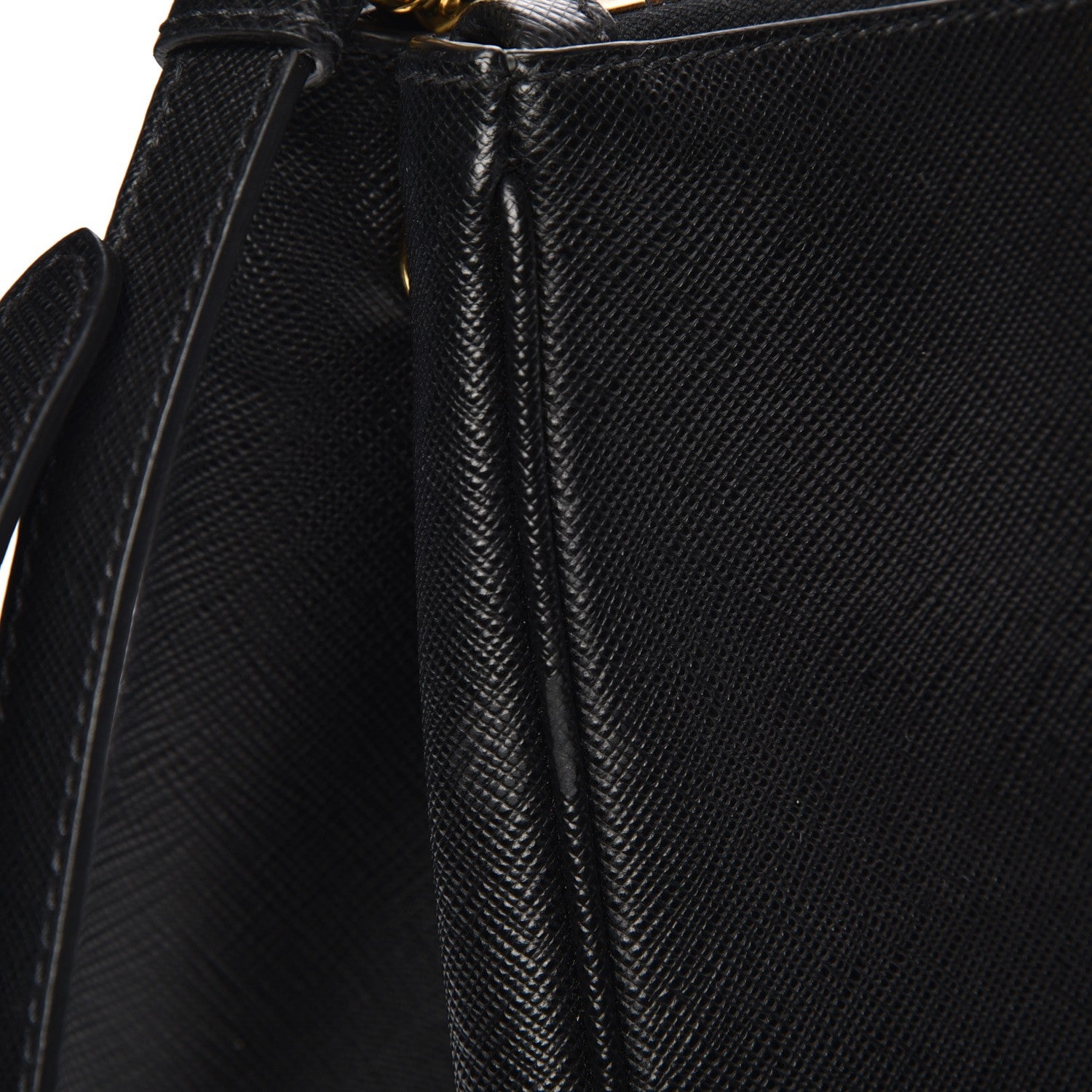 Prada Saffiano Medium Galleria Double Zip Tote Black 10 of 11