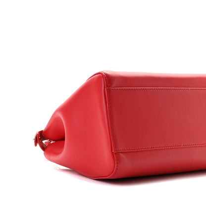 Fendi Nappa Mini Peekaboo Iconic Satchel Fiamma 4 of 9