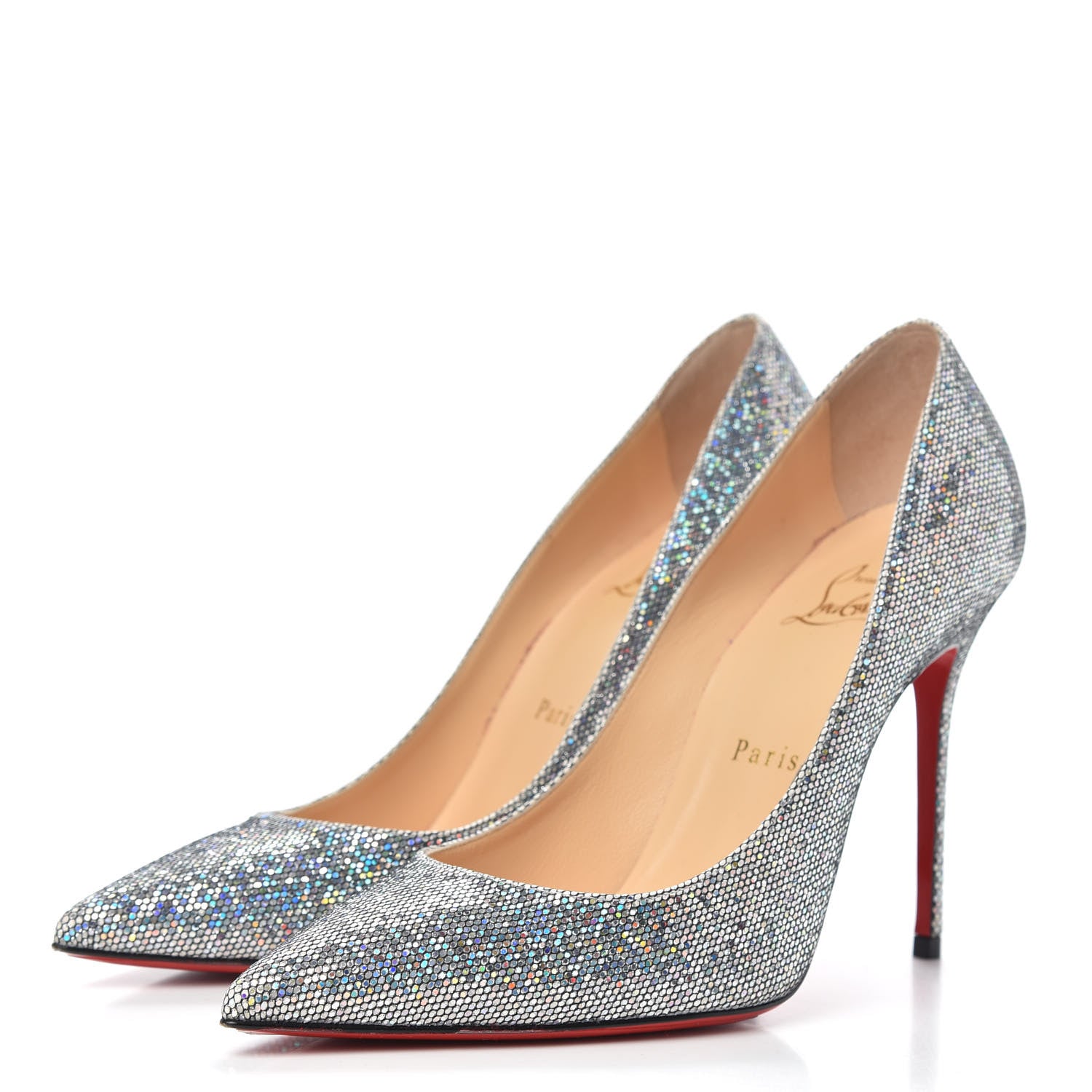 Christian Louboutin Glitter So Kate 120 Pumps 37.5 Disco Ball Multicolor 3 of 10