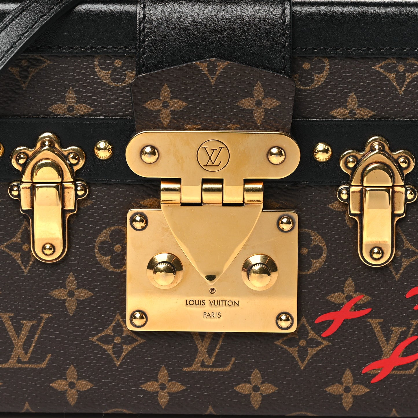 Monogram Petite Malle Black