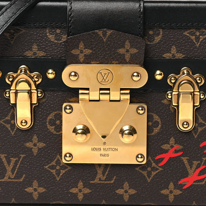 Louis Vuitton Monogram Petite Malle Black 8 of 10