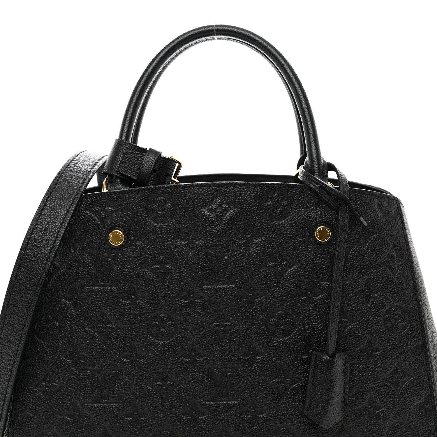 Louis Vuitton Empreinte Montaigne MM Black 5 of 10