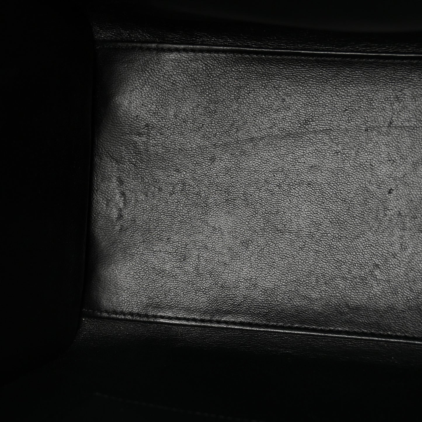 Smooth Calfskin Micro Luggage Black
