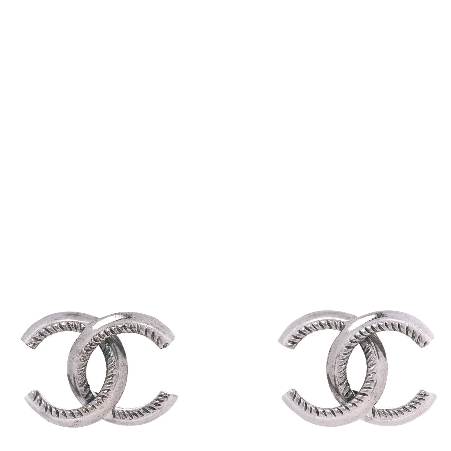 CC Earrings Silver