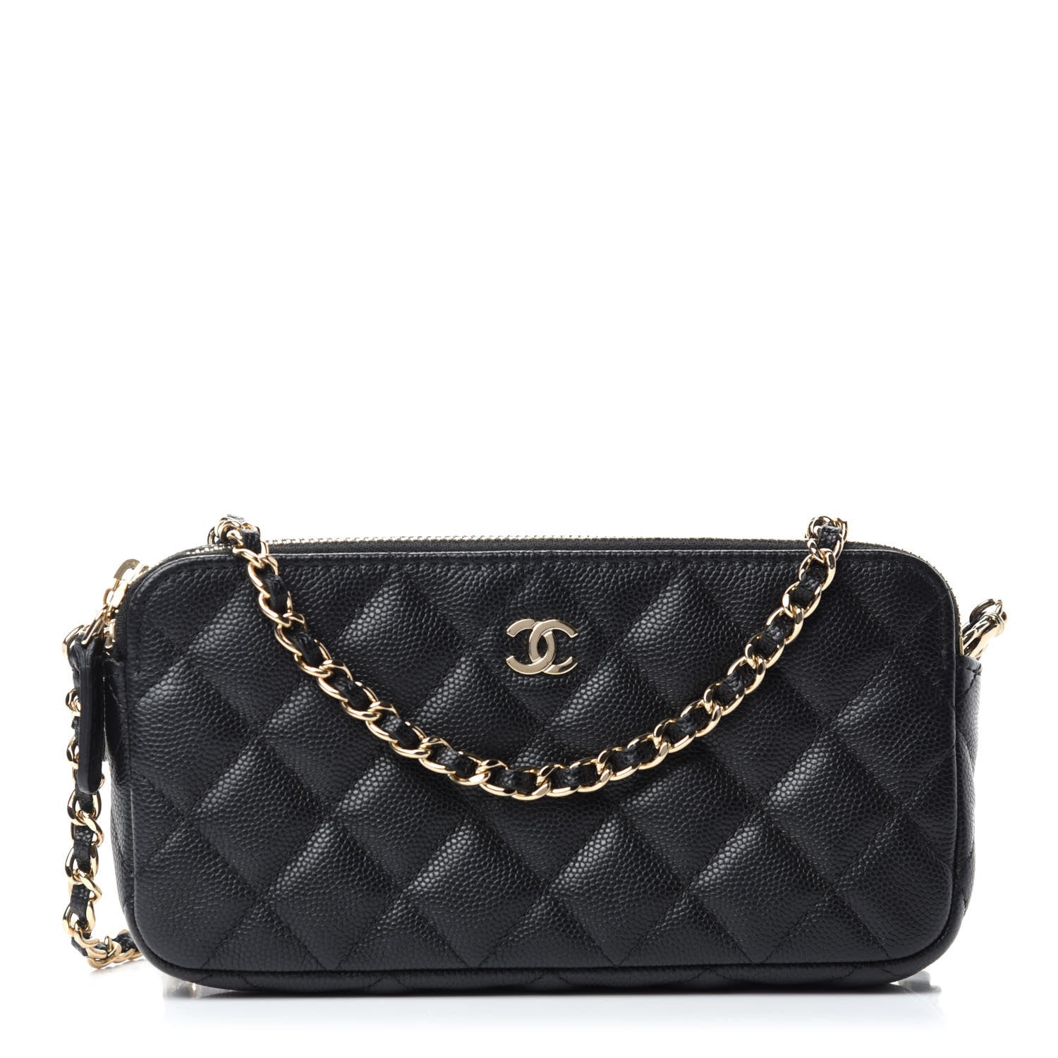 Chanel Caviar Quilted Small Clutch With Chain Black 1 of 12