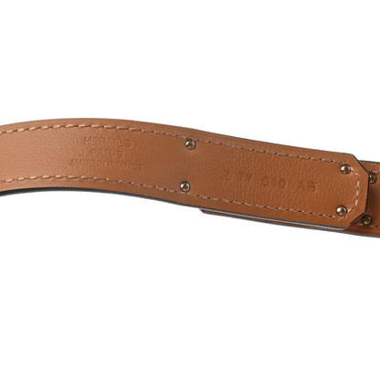 Hermes Epsom Kelly Pocket Belt Gold 4 of 4