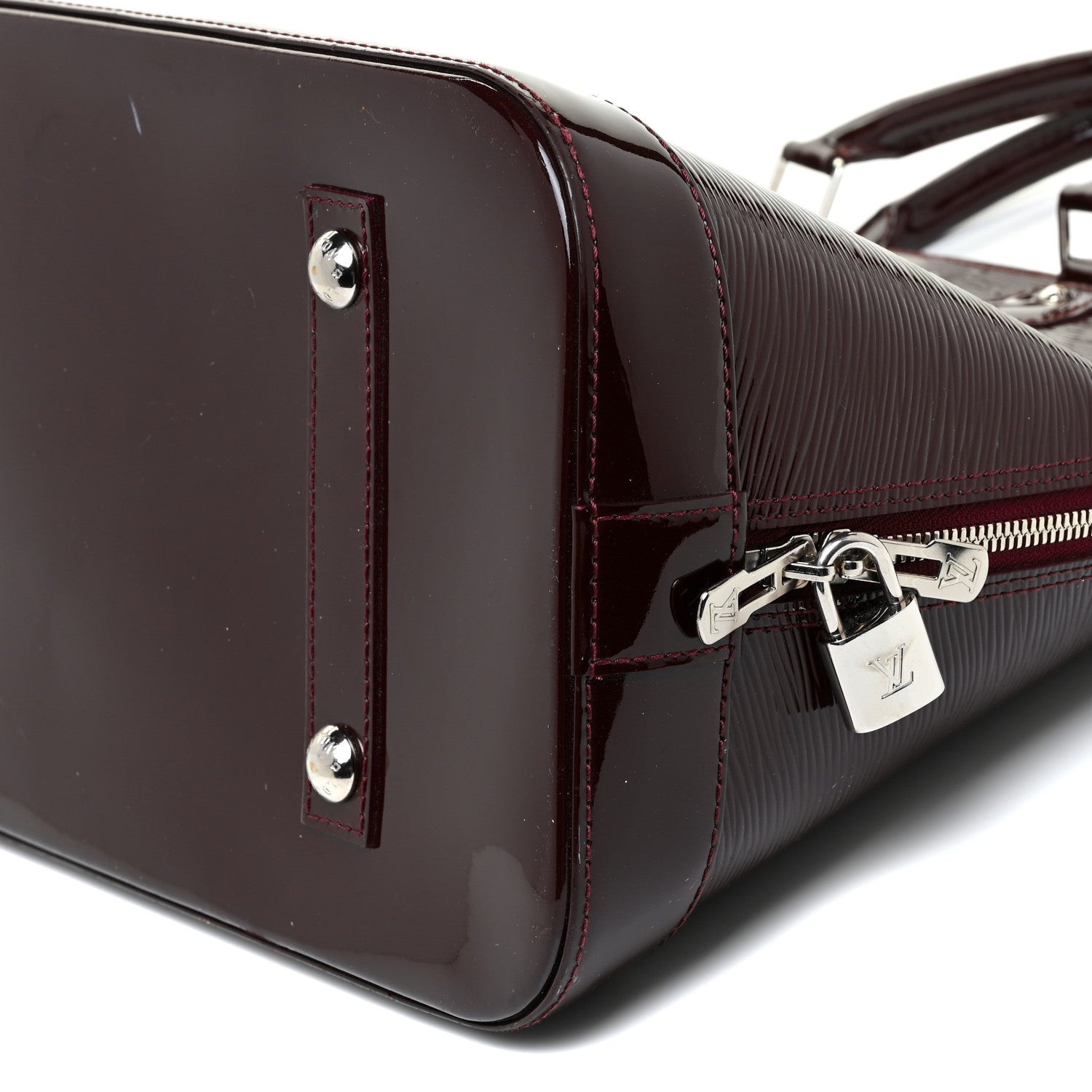 Louis Vuitton Electric Epi Alma GM Prune 9 of 21