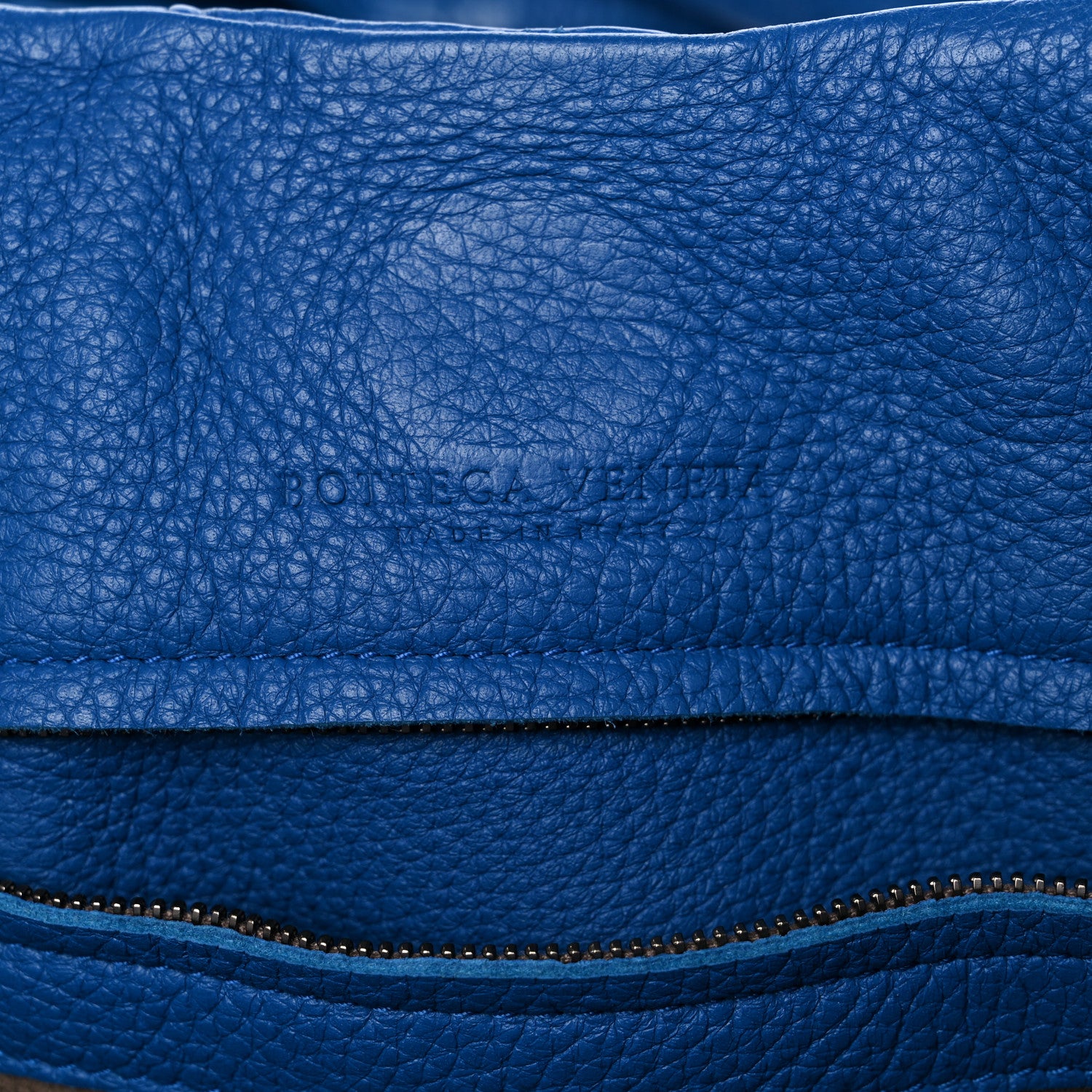 Bottega Veneta Cervo Deerskin Large Hobo Signal Blue 6 of 8
