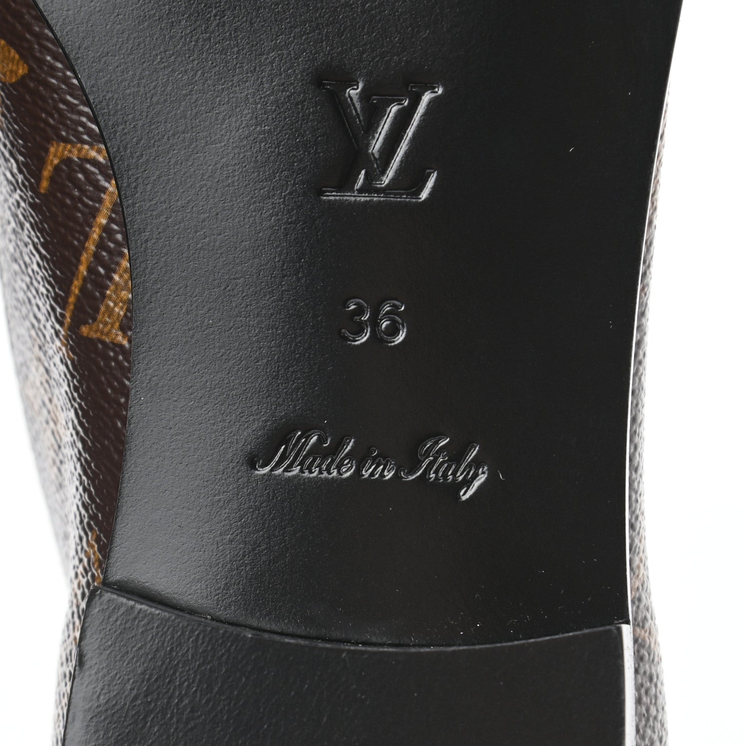 Louis Vuitton Monogram Society Loafers 36 6 of 8