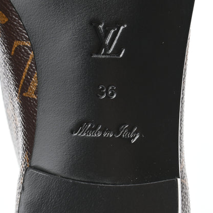 Louis Vuitton Monogram Society Loafers 36 6 of 8