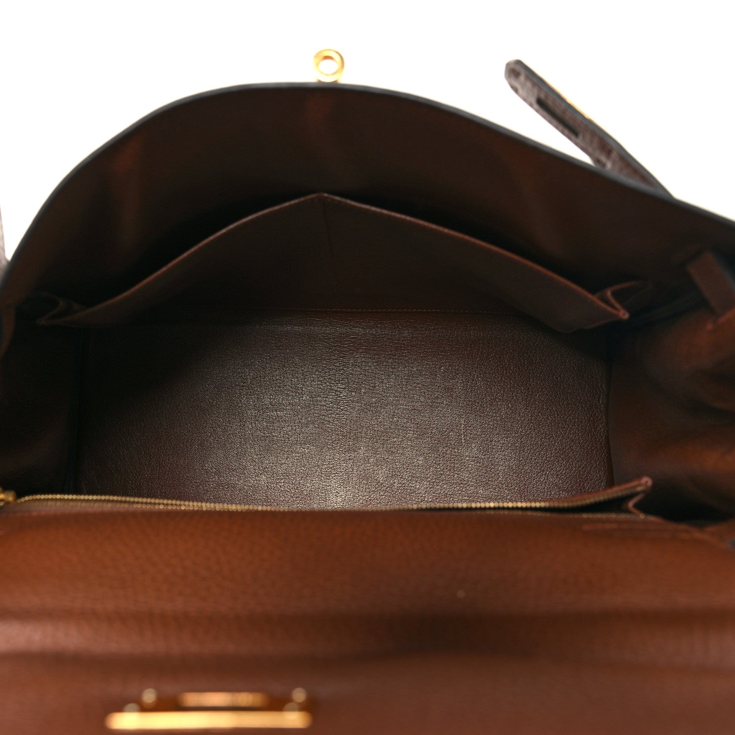 Hermes Taurillon Clemence Kelly Retourne 32 Noisette 5 of 10