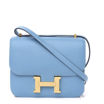 Hermes Swift Constance 18 Bleu Du Nord 1 of 11
