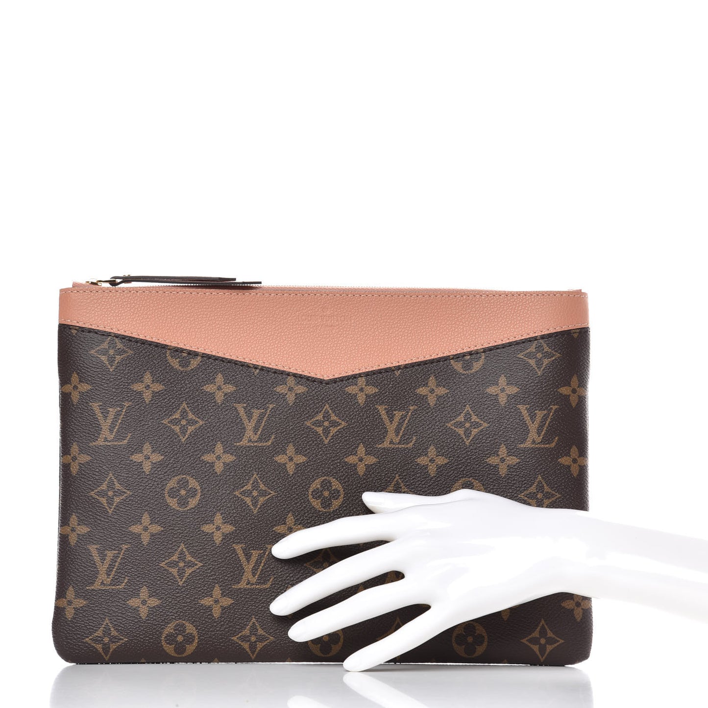 Monogram Daily Pouch Peach