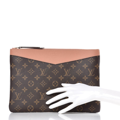 Louis Vuitton Monogram Daily Pouch Peach 2 of 8