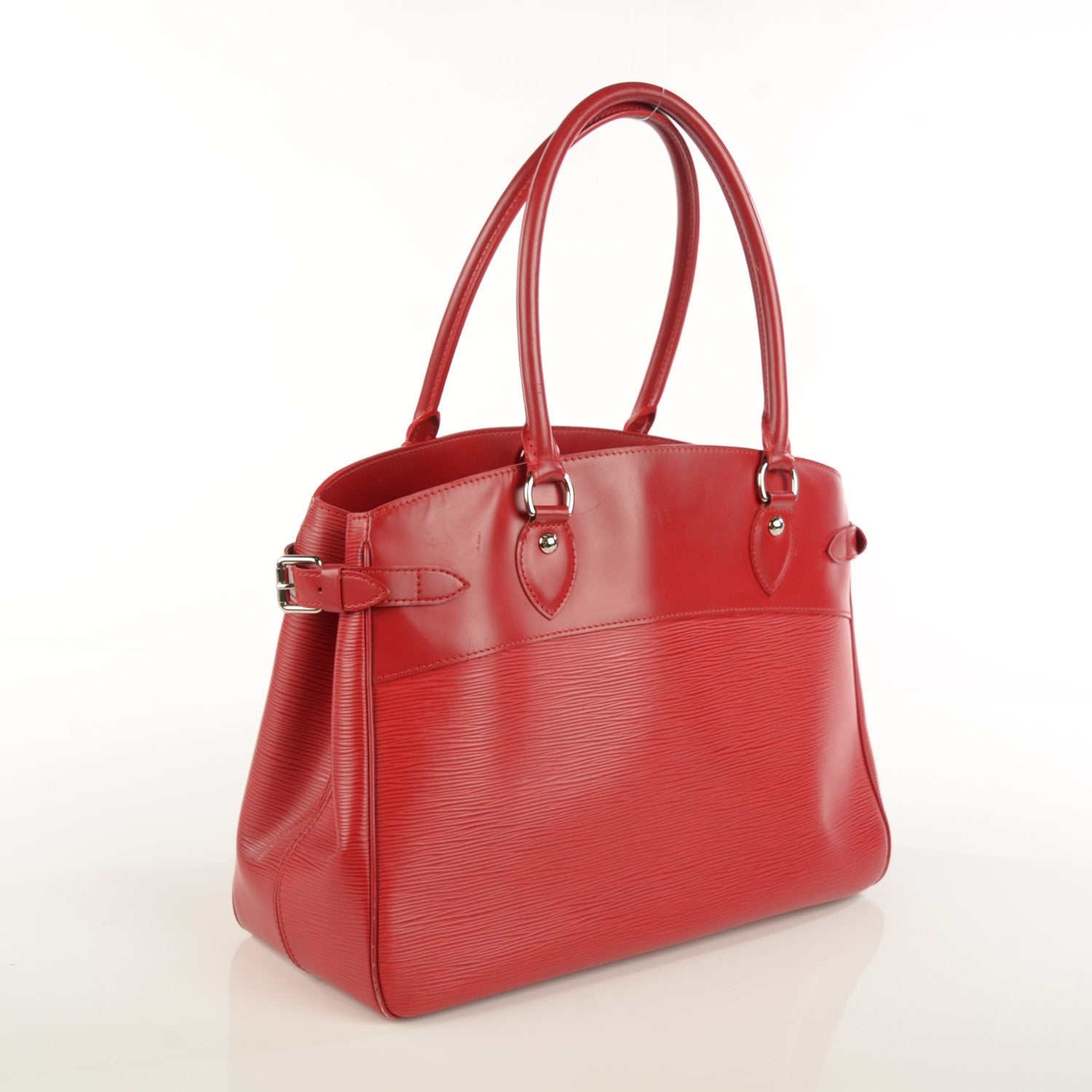 Louis Vuitton Epi Passy PM Red 4 of 10