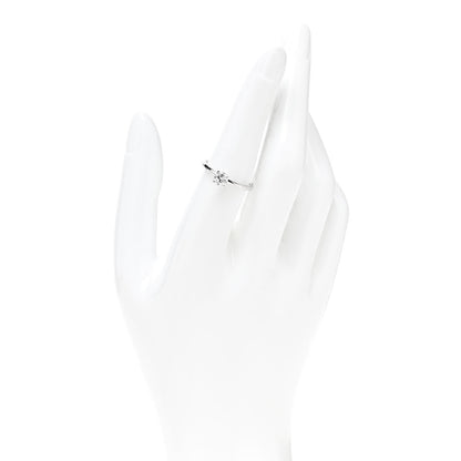 Tiffany Platinum Diamond .50ct Tiffany True Engagement Ring 54 7 2 of 7