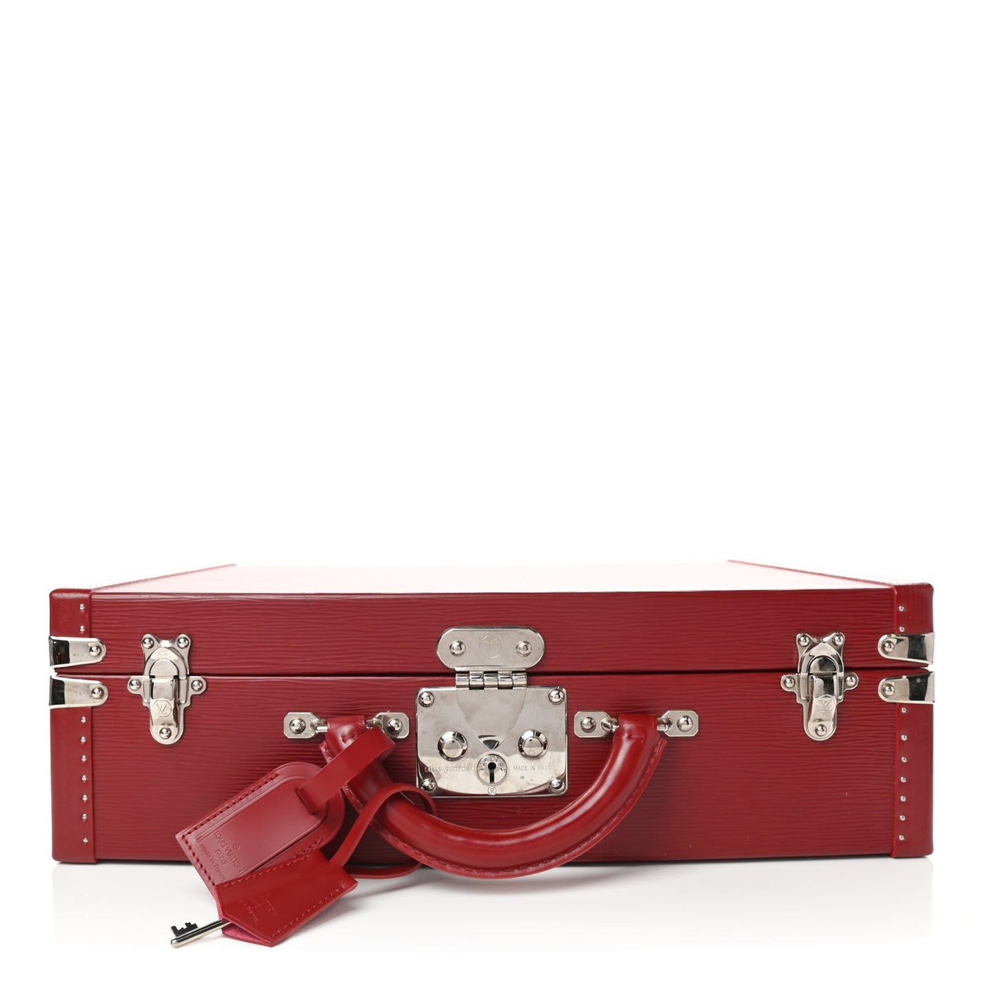 Epi President Watch Briefcase Castillan Red