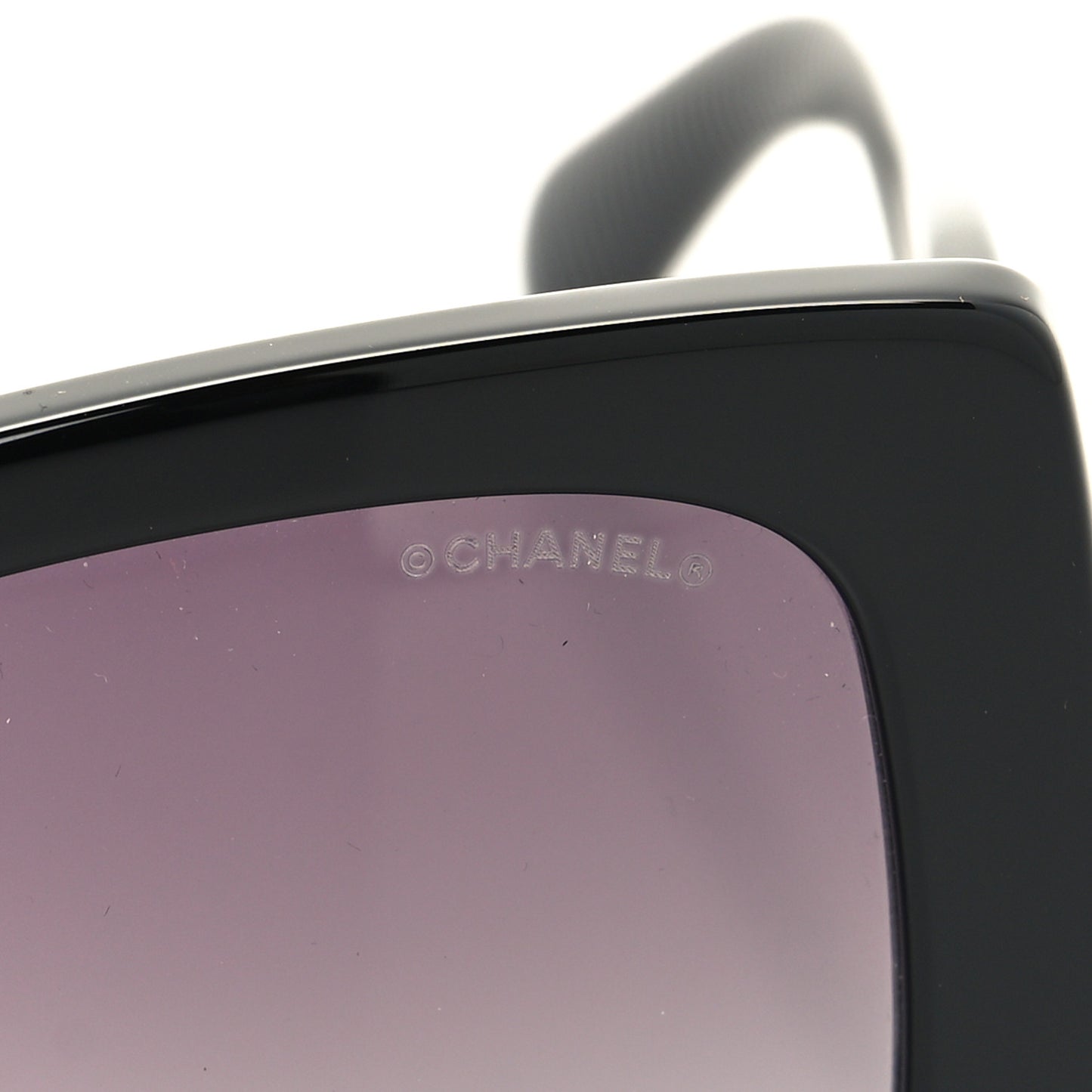 Square Polarized CC Sunglasses 5494-A Black
