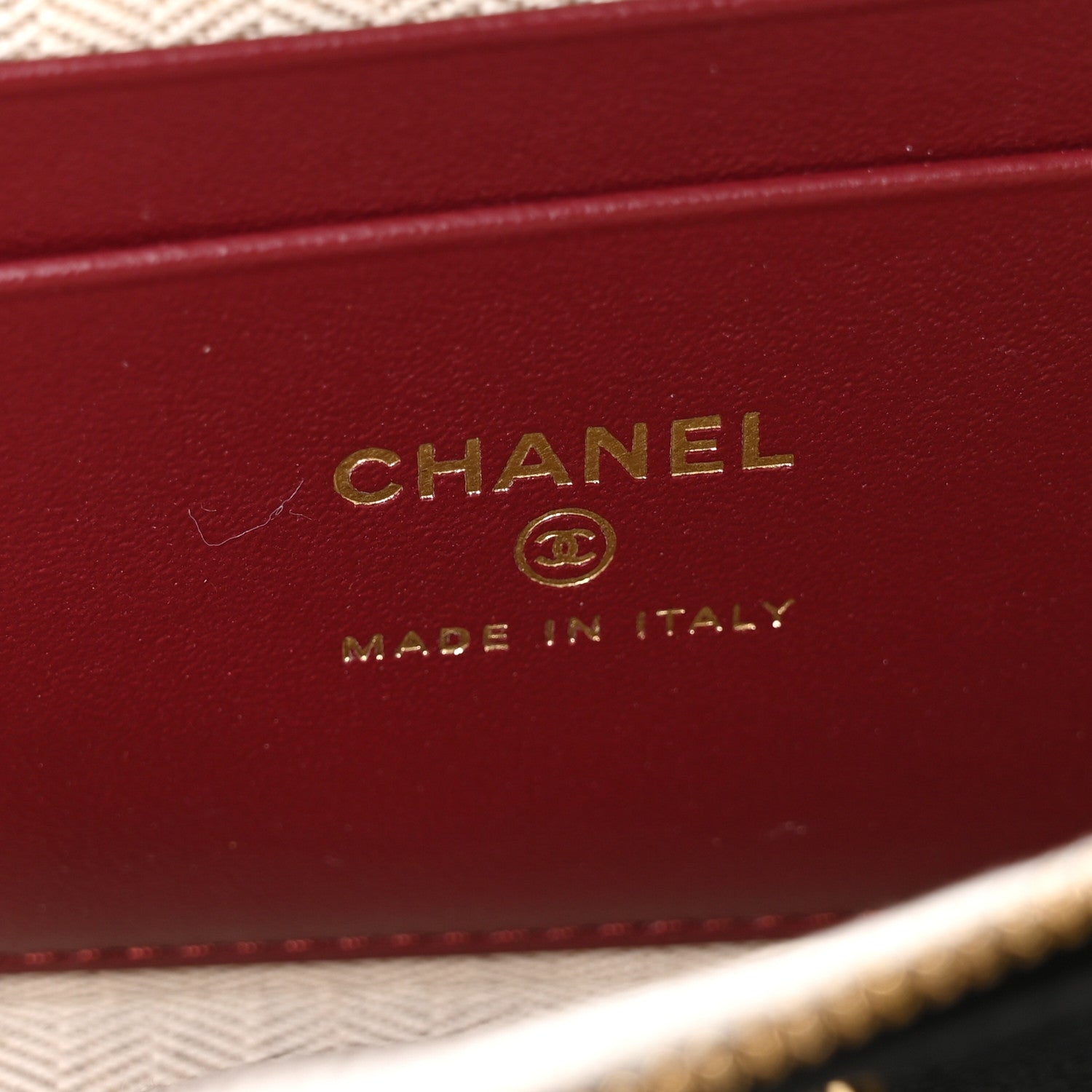 Chanel Grained Calfskin Small Supple Trapeze Vanity With Chain Black 5 of 10
