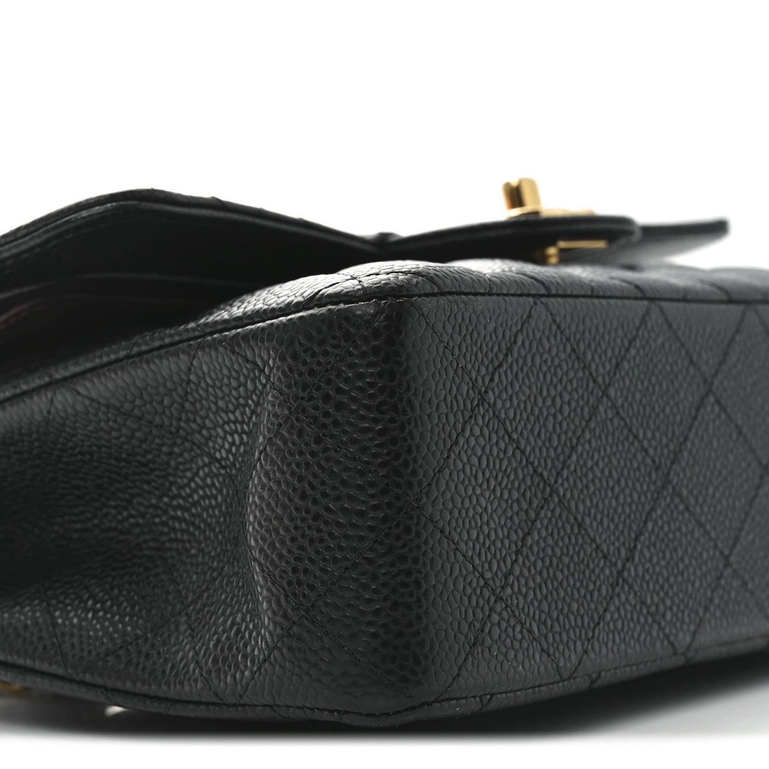 Chanel Caviar Quilted Small Double Flap Black 9 of 10