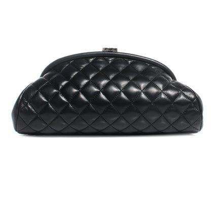 Chanel Lambskin Quilted Timeless Clutch Black 1 of 8