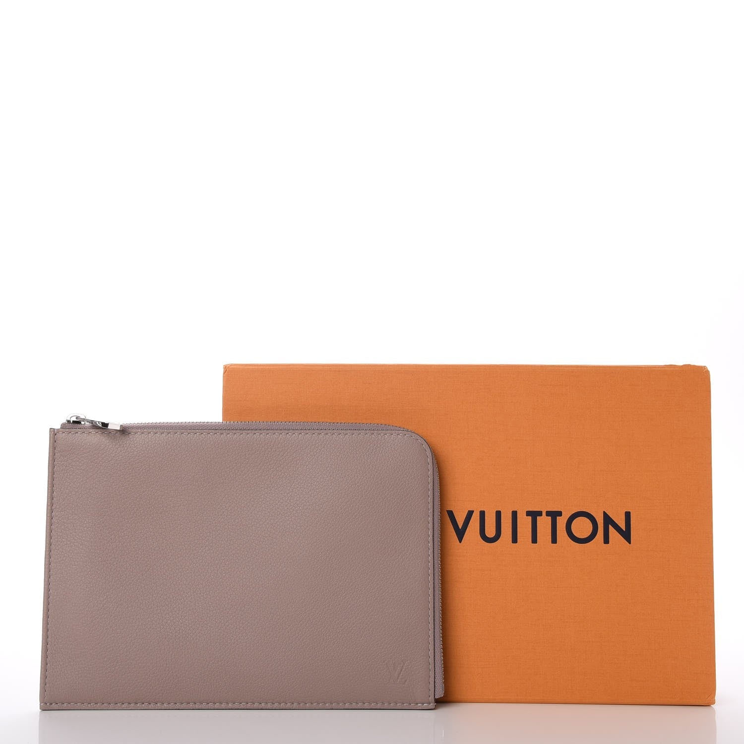 Louis Vuitton Calfskin Pochette Jour PM Taupe 8 of 8