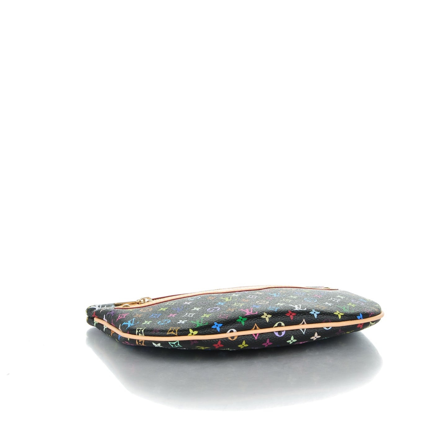 Monogram Multicolor Pochette Plate GM Black