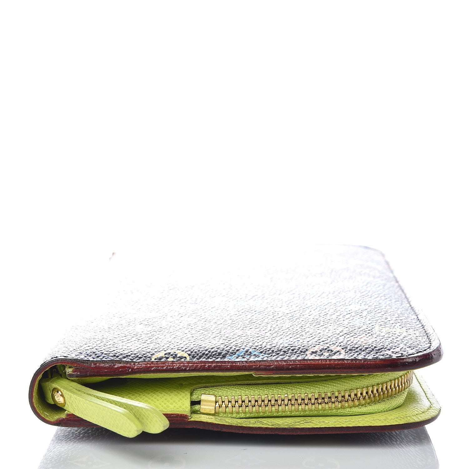 Louis Vuitton Monogram Multicolor Insolite Wallet Black Pistache 13 of 15