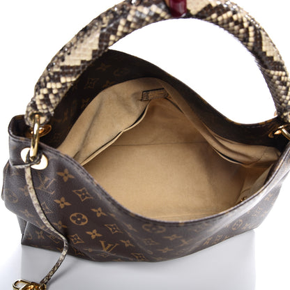 Louis Vuitton Snakeskin Monogram Artsy MM 5 of 7