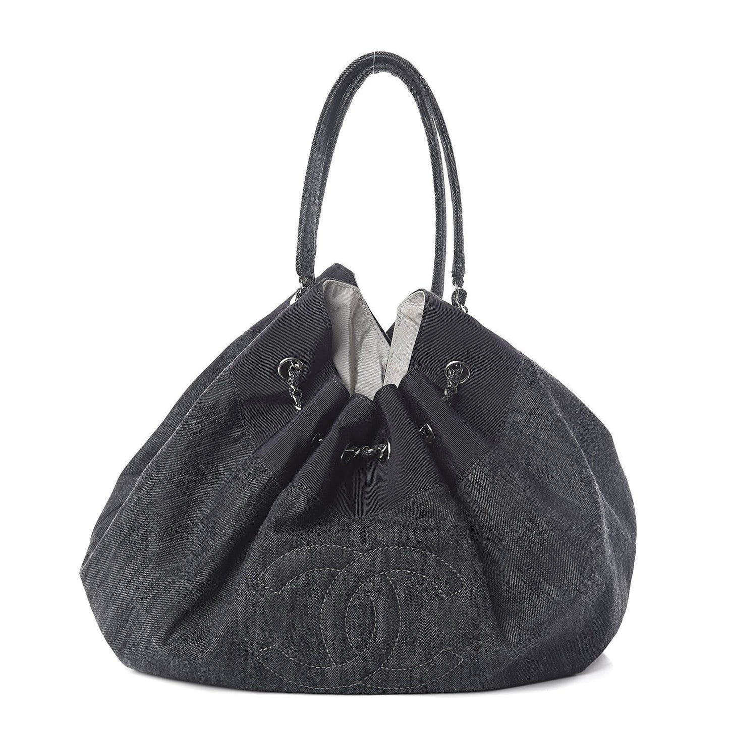 Denim Stretch Spirit Large Cabas Tote