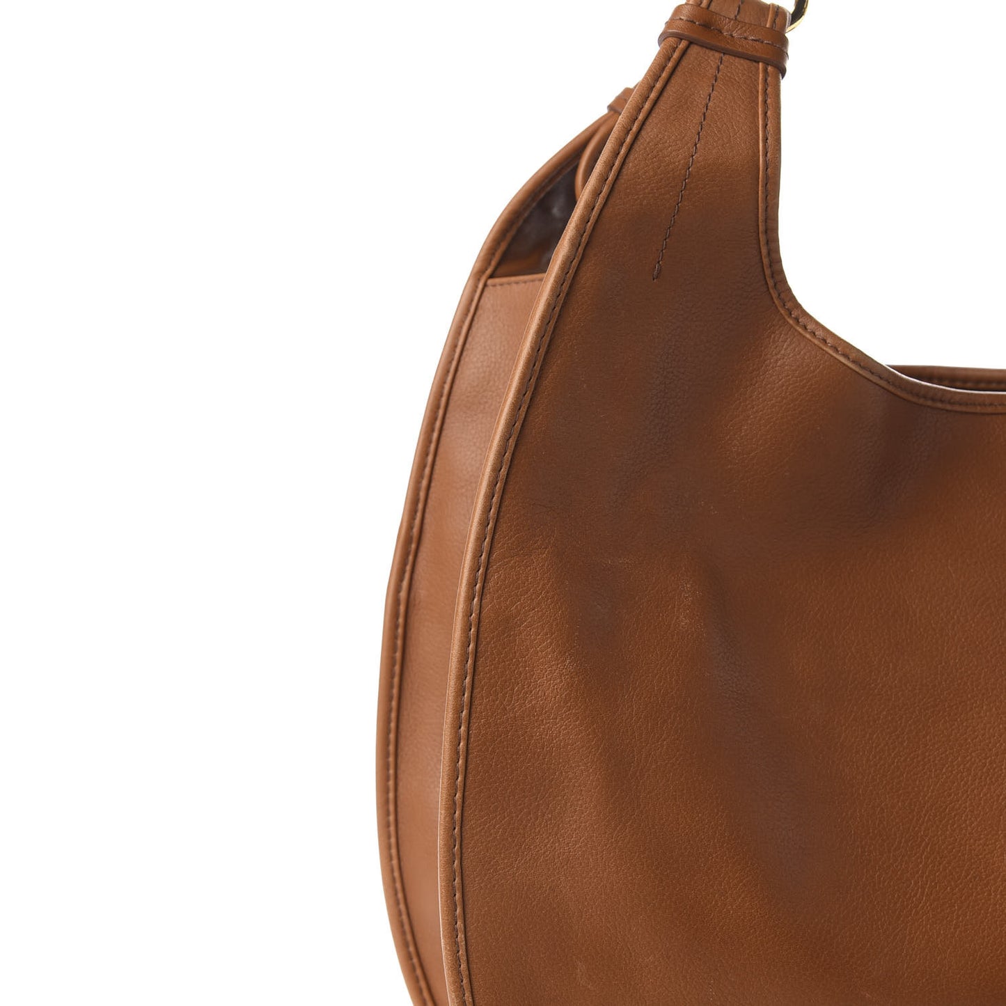 Calfskin 61 Tote Brandy