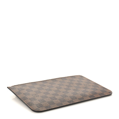 Louis Vuitton Damier Ebene Neverfull MM GM Pochette Rose Ballerine 4 of 8