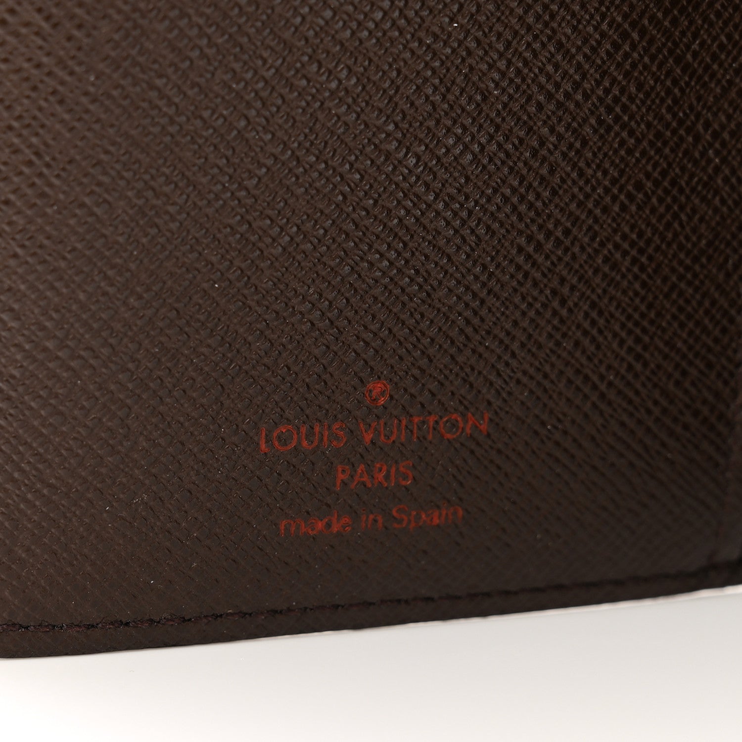 Louis Vuitton Damier Ebene Pocket Agenda Cover 6 of 8
